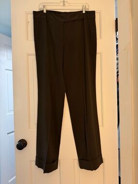 Black Women’s Tailored Trousers - Polished Straight Leg